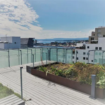 Daire Luxury - Stunning View - City Centre - 2 Private Balcony- Easy 24 7 Check Oslo